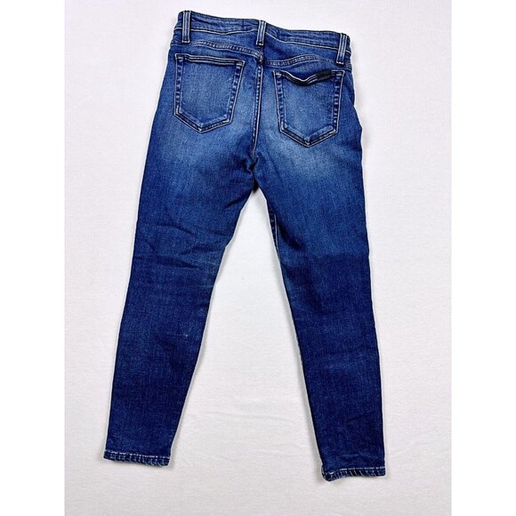 Joe's Jeans Size 25 The Icon Mid Womens Rise Skinny Crop Blue - Picture 6 of 8